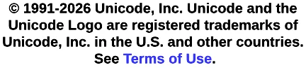 Unicode 18.0.0 Beta