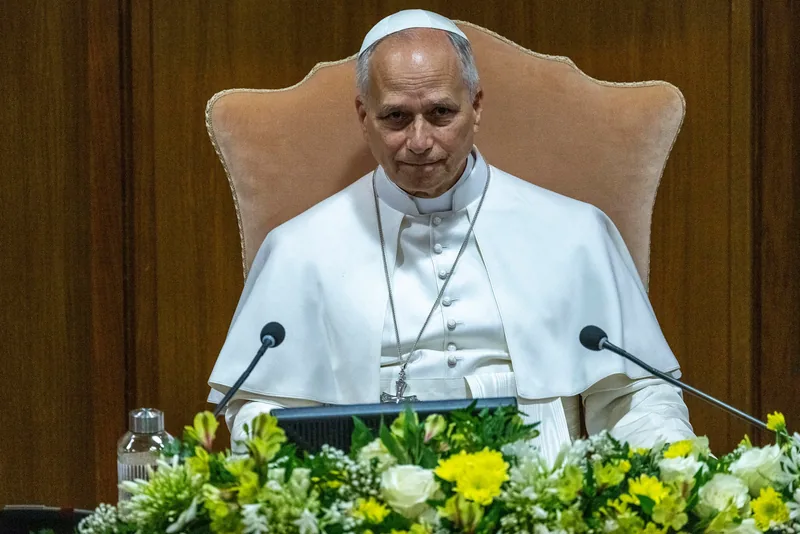 Pope Leo calls for being ‘profoundly human’ in the age of AI