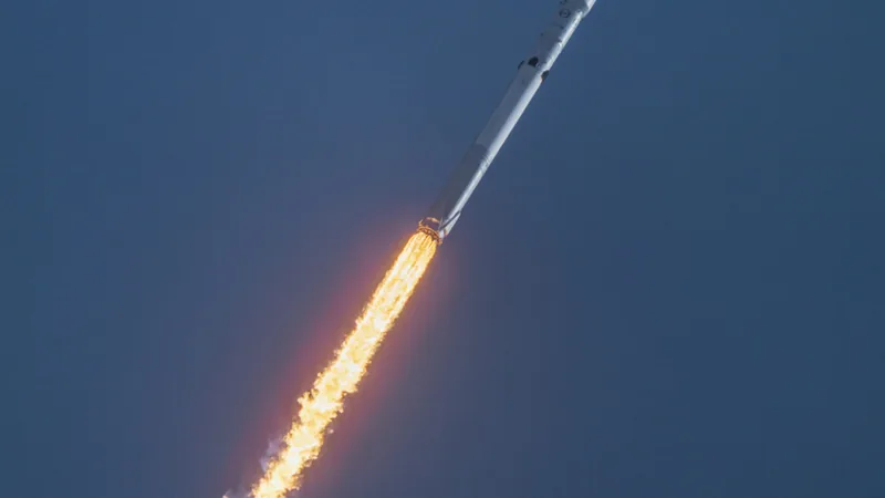 In a surprise launch, China debuts another big rocket designed for reusability